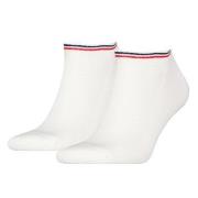 Tommy Men Uni TJ Iconic Sneaker Sock 2P Weiß Baumwolle Gr 39/42 Herren