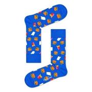 Happy Socks Hamburger Sock Blau Baumwolle Gr 41/46