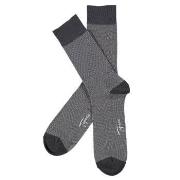 Topeco Men Sock Mercerized Cotton Dots Dunkelgrau Gr 41/45 Herren