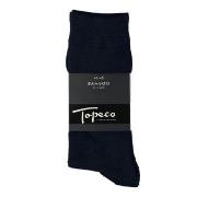 Topeco 4P Men Socks Plain Bamboo Dunkelblau Gr 41/45 Herren