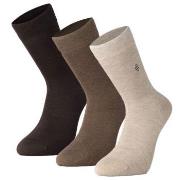 Panos Emporio 3P Daniel Bamboo Sock Braun One Size Herren