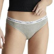 Calvin Klein Modern Logo Bikini Brief Grau Baumwolle Small Damen