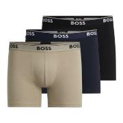 BOSS 3P Power BoxerBr Mixed Baumwolle Small Herren