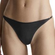 Calvin Klein Minimalist Thong Schwarz Small Damen