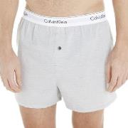 Calvin Klein 2P Modern Cotton Woven Slim Fit Boxer Schwarz/Grau gewebt...