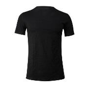 FILA Round Neck T-Shirt Schwarz Baumwolle Medium Herren