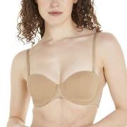 Calvin Klein BH Strapless Lined Bra Beige A 70 Damen