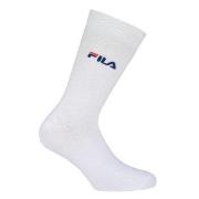 FILA 3P Lifestyle Plain Socks Weiß Gr 39/42