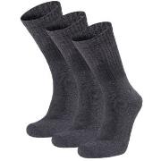 Seger 3P Basic Cotton Sock Anthrazit Gr 39/42