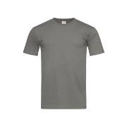 Stedman Classic-T Fitted For Men Dunkelgrau Baumwolle Small Herren