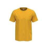 Stedman Comfort Men T-shirt Senfgelb Baumwolle Small Herren