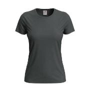 Stedman 4P Classic Women T-shirt Stahlgrau Baumwolle Small Damen
