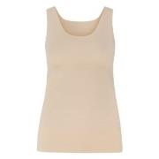 Naturana Clean Cut Tank Top Beige 38 Damen