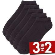 Pierre Robert 5P Low Cut Socks Schwarz Gr 37/40