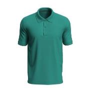 Stedman Henry Polo Short Sleeve Grün Baumwolle Small Herren