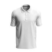 Stedman Henry Polo Short Sleeve Weiß Baumwolle Small Herren