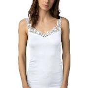 Mey Emotion Elegance Top With Lace Weiß 38 Damen