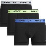 Nike 9P Everyday Essentials Cotton Stretch Trunk D1 Schwarz/Grün Baumw...