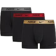 Nike 6P Everyday Essentials Cotton Stretch Trunk D1 Schwarz/gold Baumw...