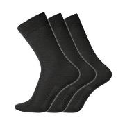 Dovre 3P Cotton Socks Schwarz Gr 45/48 Herren