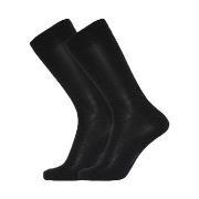 Dovre 2P Organic Wool Socks Schwarz Gr 40/43 Herren