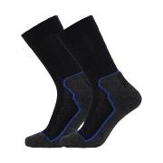 Dovre 2P Organic Wool Terry Crew Socks Marine Gr 40/43 Herren