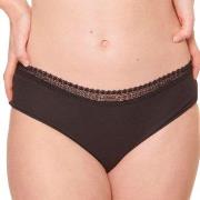 Sloggi 2P GO Ribbed Hipster Briefs Schwarz Ökologische Baumwolle Small...