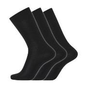 Dovre 3P Organic Wool Sock Schwarz Gr 45/48 Herren