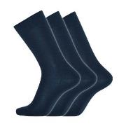 Dovre 3P Organic Wool Sock Marine Gr 45/48 Herren