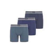 Jockey 3P Boxer Trunk Blau Baumwolle Medium Herren