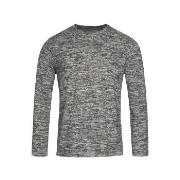 Stedman Knit Long Sleeve For Men Grau Small Herren