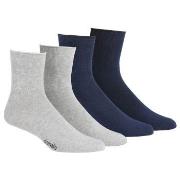 Damella 2P Seamless Socks Marine/Grau Gr 39/42 Damen