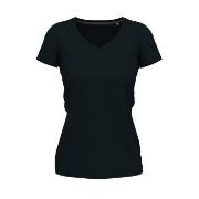 Stedman Claire V-neck Dunkelblau ringgesponnene Baumwolle Small Damen