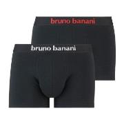 Bruno Banani 2P Flowing Shorts Schwarz/Weiß Baumwolle Small Herren