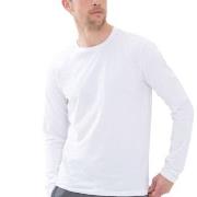 Mey Relax Long Sleeves Weiß Baumwolle Small Herren