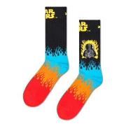 Happy Socks Star Wars Dart Vader Sock Schwarz gemustert Baumwolle Gr 4...