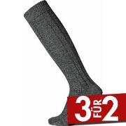 Egtved Wool Kneehigh Sock Grau Gr 45/48 Herren