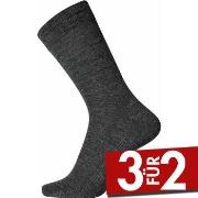 Egtved Wool Sock Dunkelgrau Gr 45/48