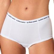 Björn Borg 2P Core Logo High Waist Brief Weiß Baumwolle Small Damen