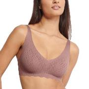 Sloggi BH ZERO Feel Bliss Soft Bra Braun Small Damen