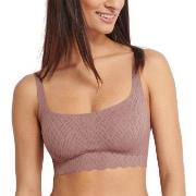 Sloggi BH ZERO Feel Bliss Top Braun Small Damen