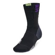 Under Armour ArmourDry Playmaker Mid Crew Sock Schwarz Polyester Mediu...