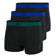 adidas 3P Sport Trunk Blau/Grün Polyester Small Herren