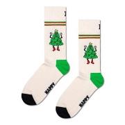 Happy Socks Happy Tree Sock Weiß Muster Baumwolle Gr 41/46