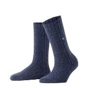 Burlington Tweed Tales Wool Sock Marine Gr 36/41 Damen