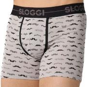 Sloggi 2P Men GO Movember Short Schwarz/Weiß Baumwolle Medium Herren