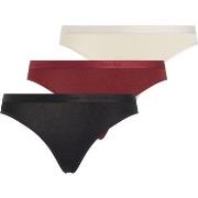 Calvin Klein 3P Modern Logo Holiday Bikini Mixed Baumwolle Medium Dame...