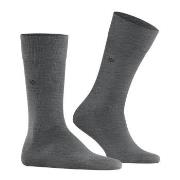 Burlington Leeds Wool Sock Grau Gr 40/46 Herren