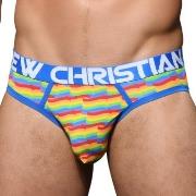 Andrew Christian Almost Naked Pride Flag Jock Mixed Polyamid Small Her...