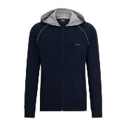 BOSS Mix and Match Hooded Jacket Dunkelblau Baumwolle Small Herren